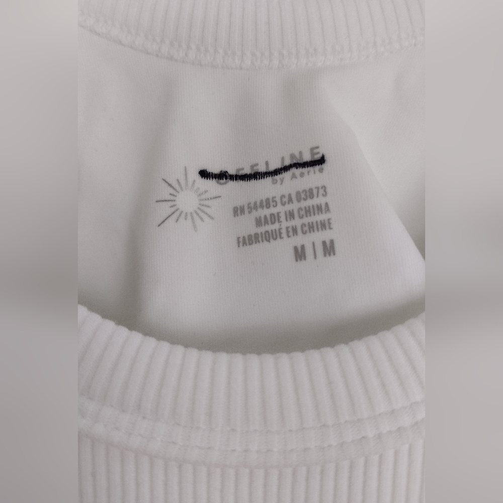 NEW OFFLINE BY AERIE White Cut Out Skort Dress Size M - Picture 11 of 13